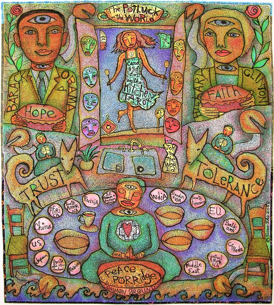 The Potluck / World... Susan Shie 2008.